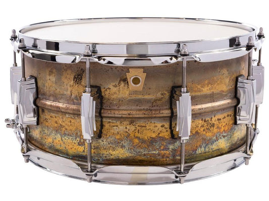 Ludwig Raw Brass Phonic 6.5" x 14" Brass Shell Snare Drum