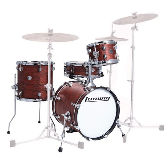Ludwig Breakbeats Questlove 4 Piece Shell Pack in Mojave Drum Kit