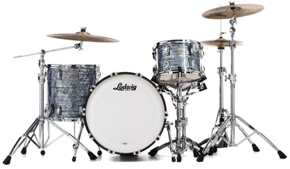 Ludwig Classic Maple Downbeat 3 Piece Shell Pack in Sky Blue