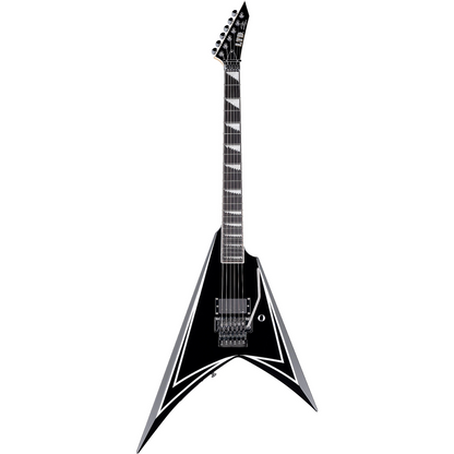 ESP LTD Alexi Laiho Sawtooth SE 20th Anniversary Electric Guitar in Black with White Pinstripe
