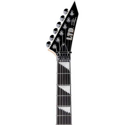 ESP LTD Alexi Laiho Sawtooth SE 20th Anniversary Electric Guitar in Black with White Pinstripe