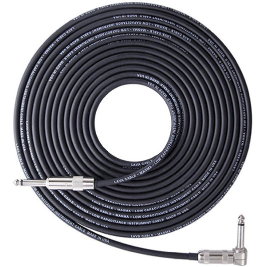 Lava Magma 20' Straight to Right Angle Instrument Cable