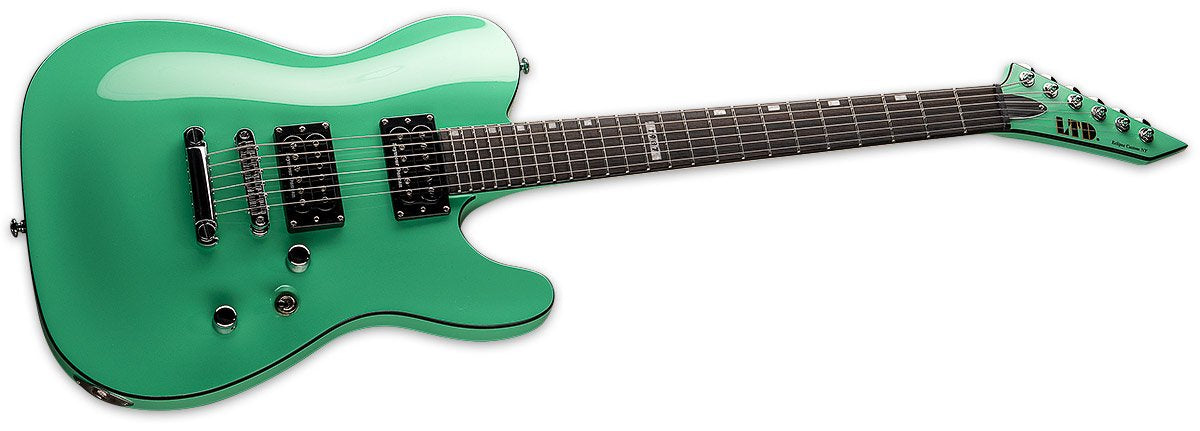 ESP LTD Eclipse Mirage Deluxe '87 Elictric Guitar in Turquoise