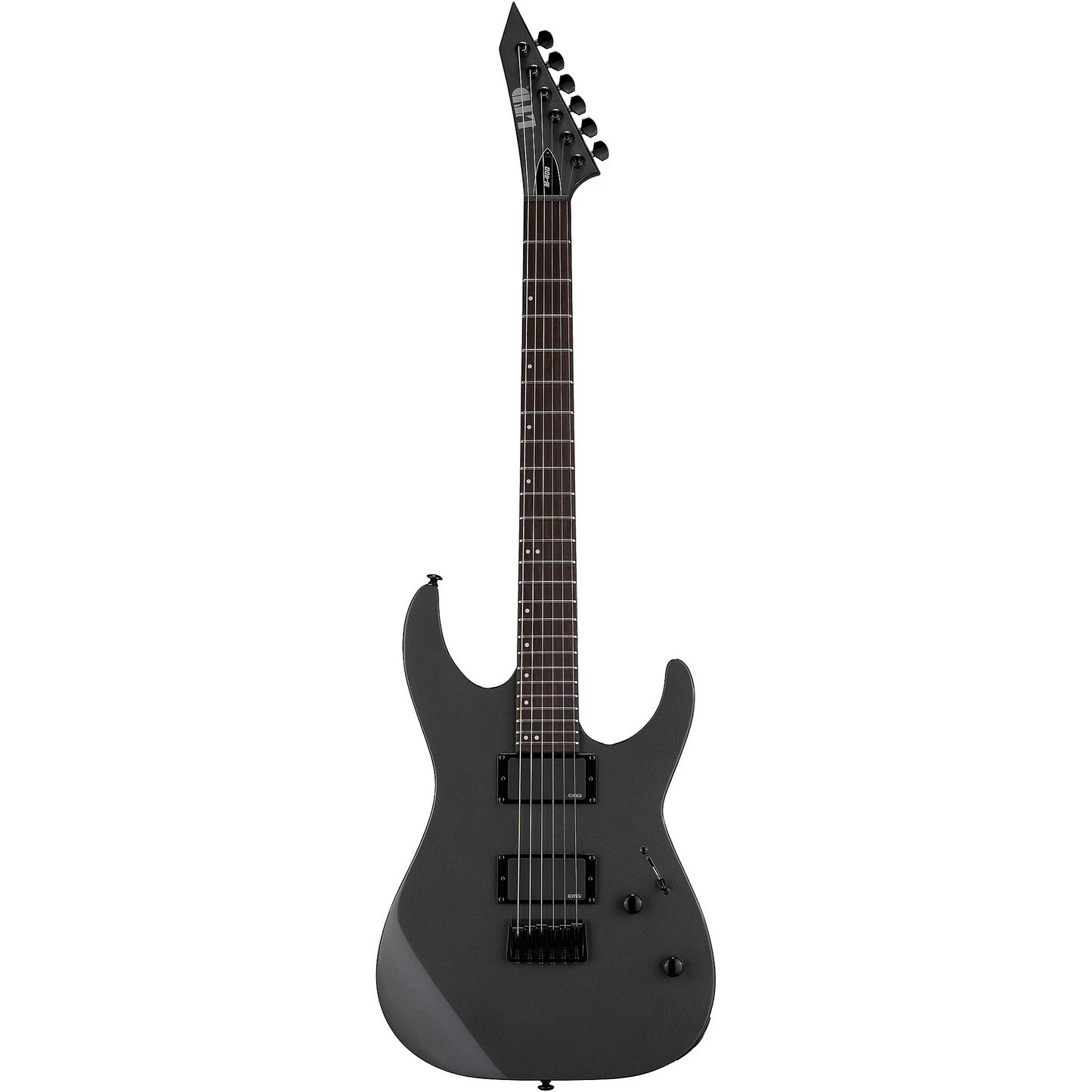 ESP LTD M 400 HT Electric Guitar in Charcoal Metallic