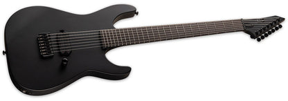 ESP LTD M 7HT Baritone Black Metal 7 String in Black Satin