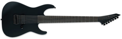 ESP LTD M 7HT Baritone Black Metal 7 String in Black Satin