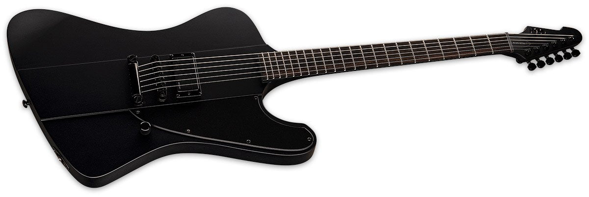 ESP LTD Phoenix Black Metal in Black Satin