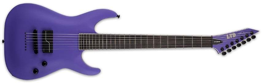 ESP LTD Stef Carpenter SC 607 Baritone in Purple Satin