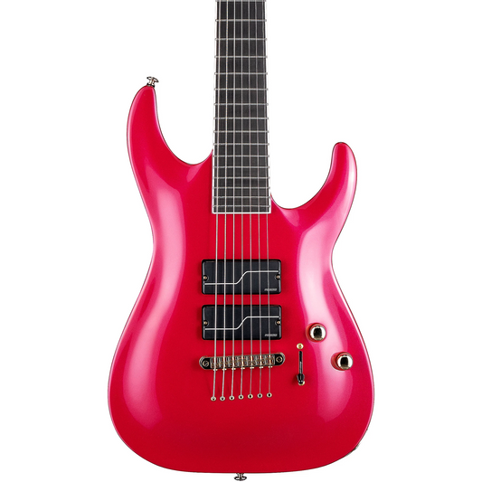 ESP LTD Stephen Carpenter 607 7-String Baritone Electric Guitar in Magenta