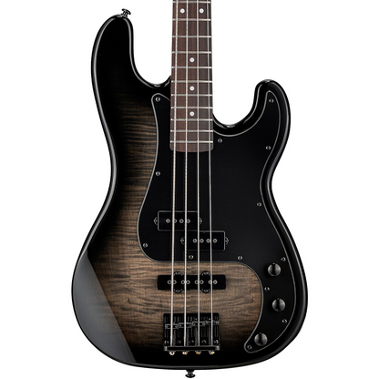 ESP LTD  Surveyor 204 DX Bass Guitar in Black Burst