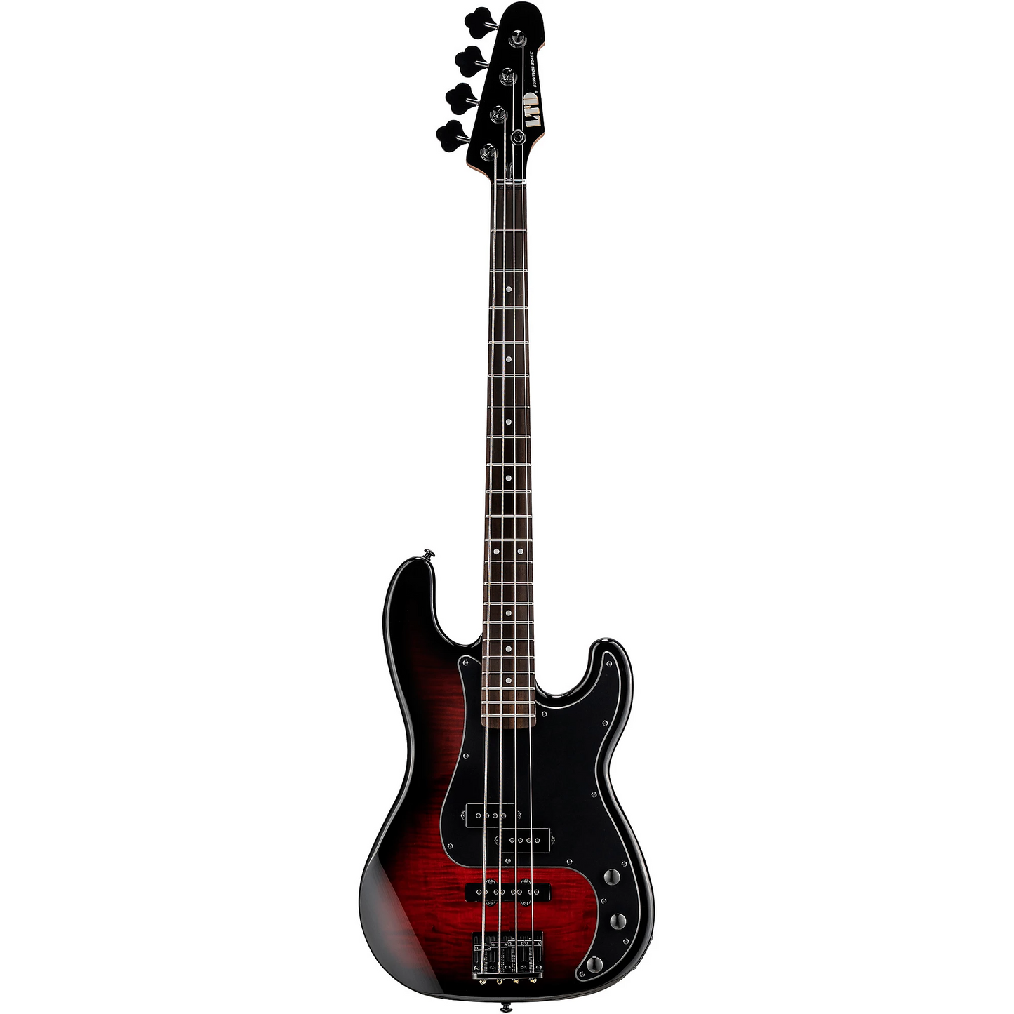 ESP LTD  Surveyor 204 DX Bass Guitar in Red Burst