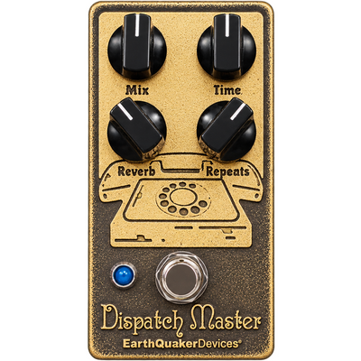 EarthQuaker Devices Limited Edition KGR Harmony Metal Enclosure Dispatch Master Delay and Reverb Pedal