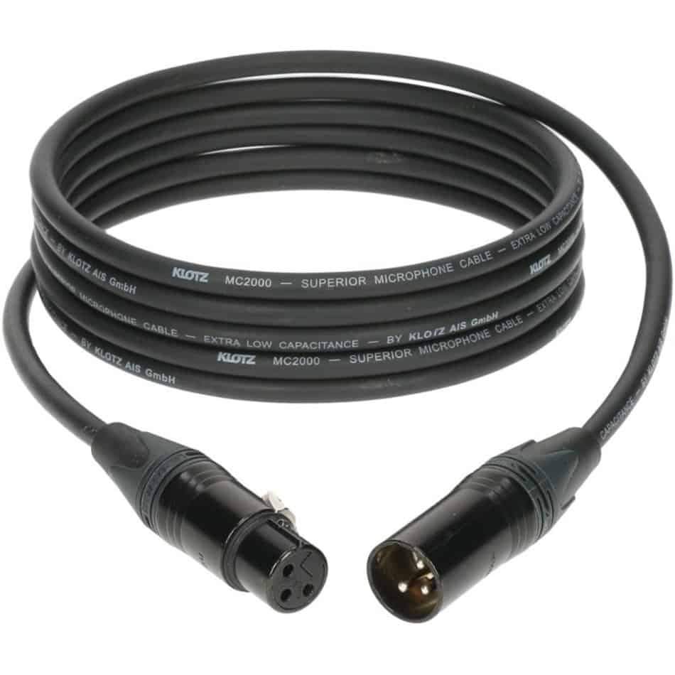 Klotz M2 3m Microphone Cable