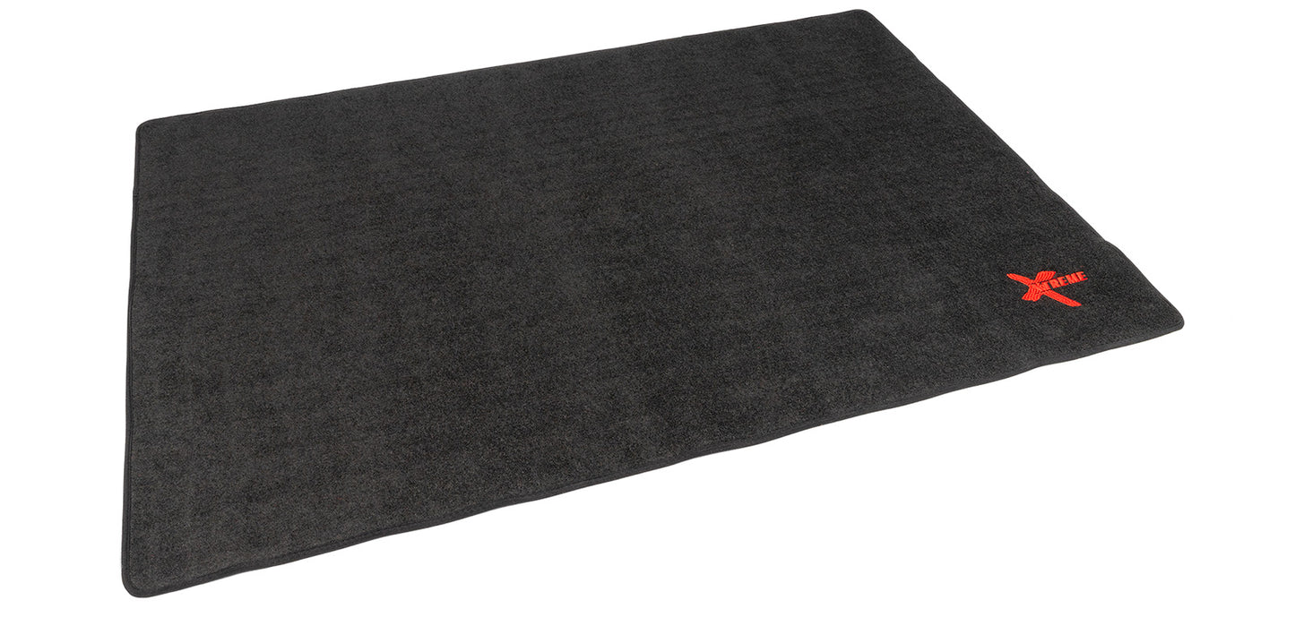 Xtreme Drum Mat 180cm x 120cm Rug in Black