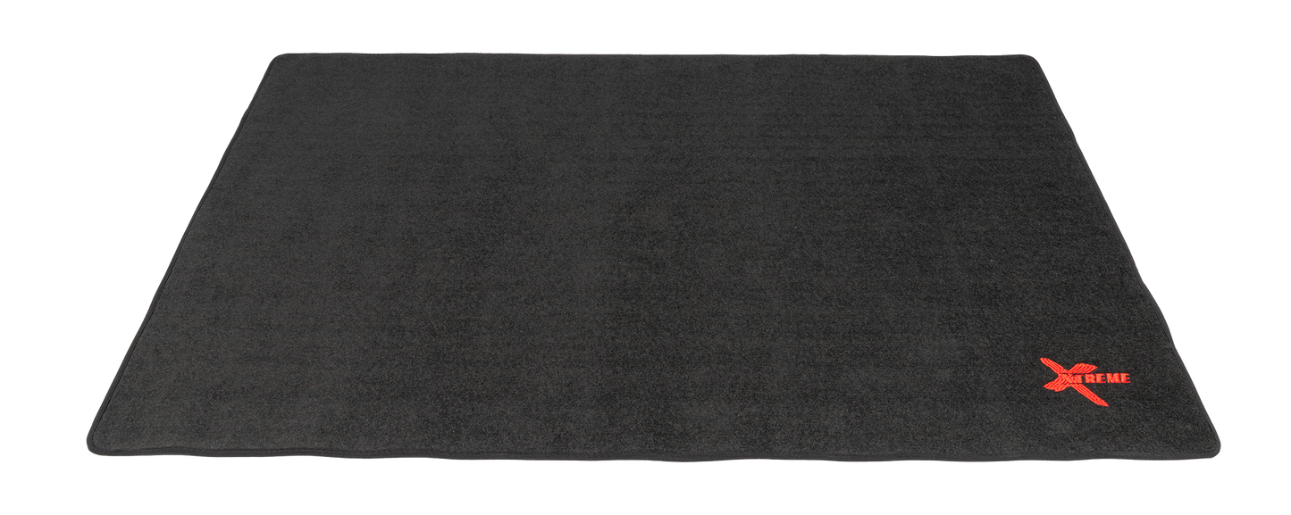 Xtreme Drum Mat 180cm x 120cm Rug in Black