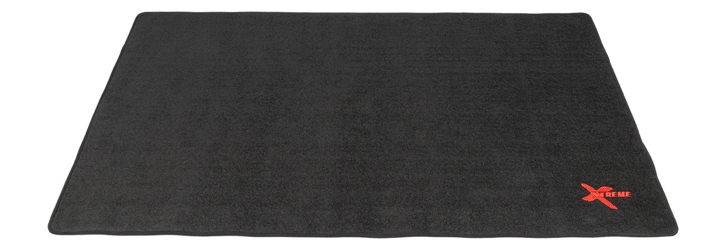 Xtreme Drum Mat 180cm x 120cm Rug in Black