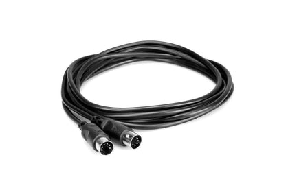 HOSA MID315BK MIDI Cable 15Ft in Black
