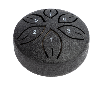 Mano Percussion 3" Tongue Drum in Black