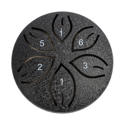 Mano Percussion 3" Tongue Drum in Black