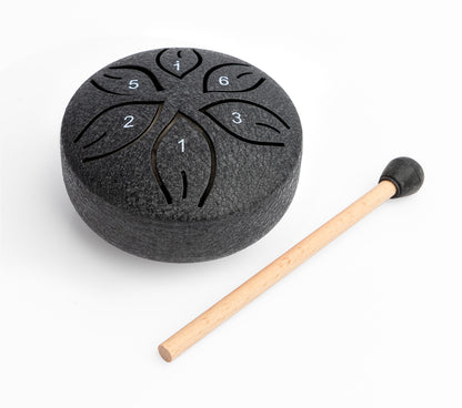 Mano Percussion 3" Tongue Drum in Black