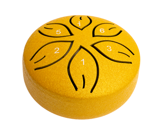 Mano Percussion 3" Tongue Drum in Gold