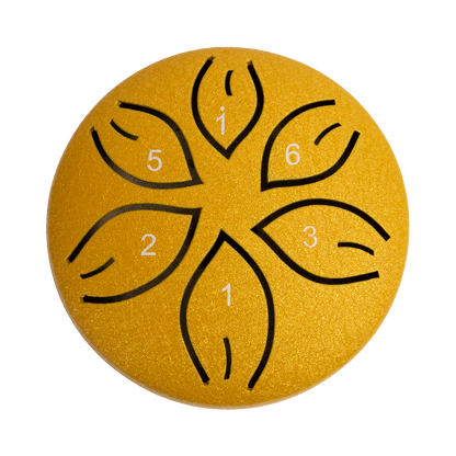 Mano Percussion 3" Tongue Drum in Gold