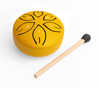 Mano Percussion 3" Tongue Drum in Gold