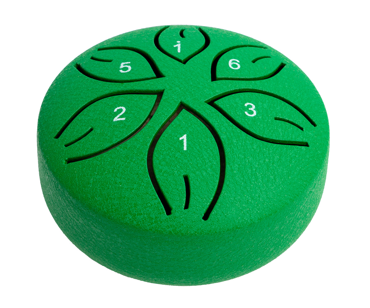Mano Percussion 3" Tongue Drum in Green