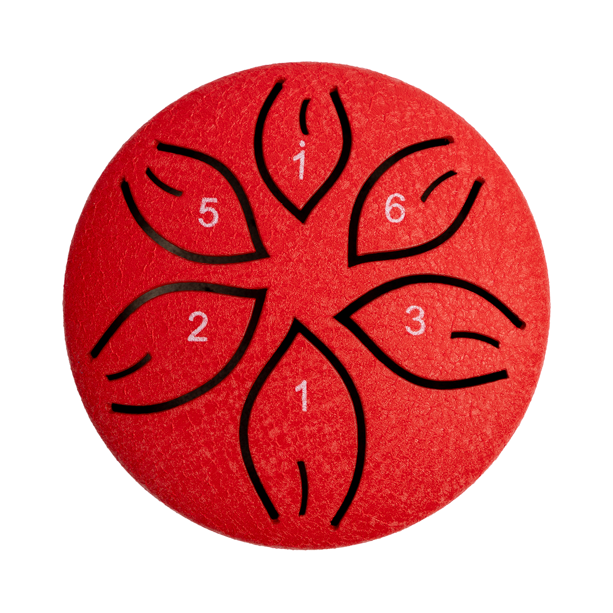 Mano Percussion 3" Tongue Drum in Red