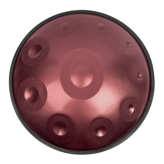 Mano Percussion ManoPan 10-Note Handpan in Purple with Worn Gold Effect