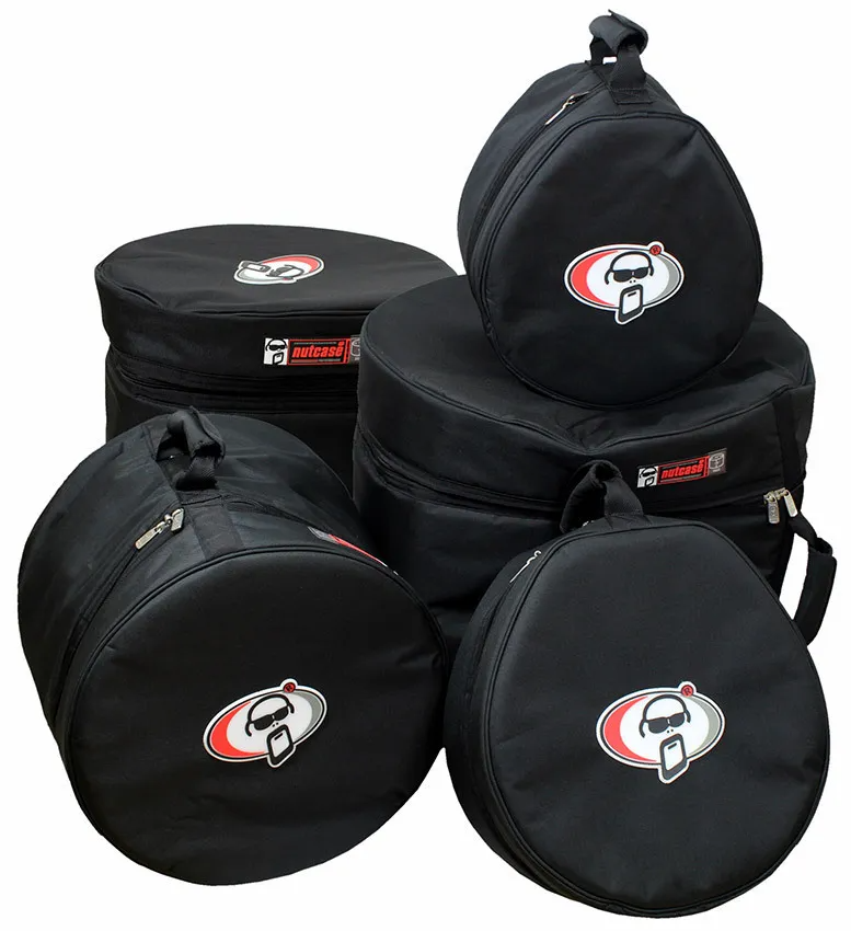 Protection Racket Nutcase 5-Piece (22x18,16x16,12x9,10x8,14x6.5s) Drum Bag Set