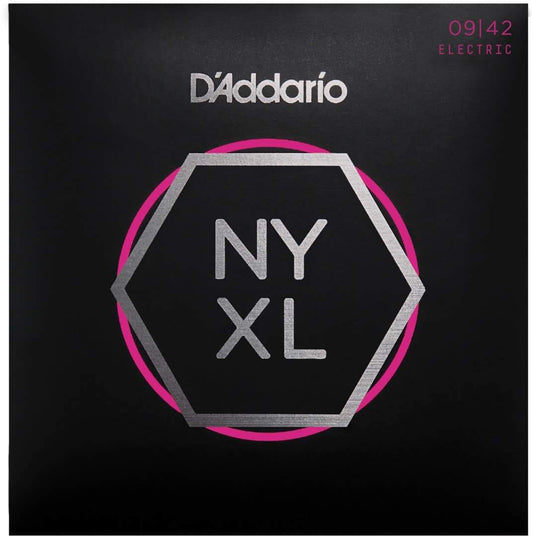 D'Addario NYXL0942 Nickel Wound Electric Guitar Strings Super Light 9-42 Gauge