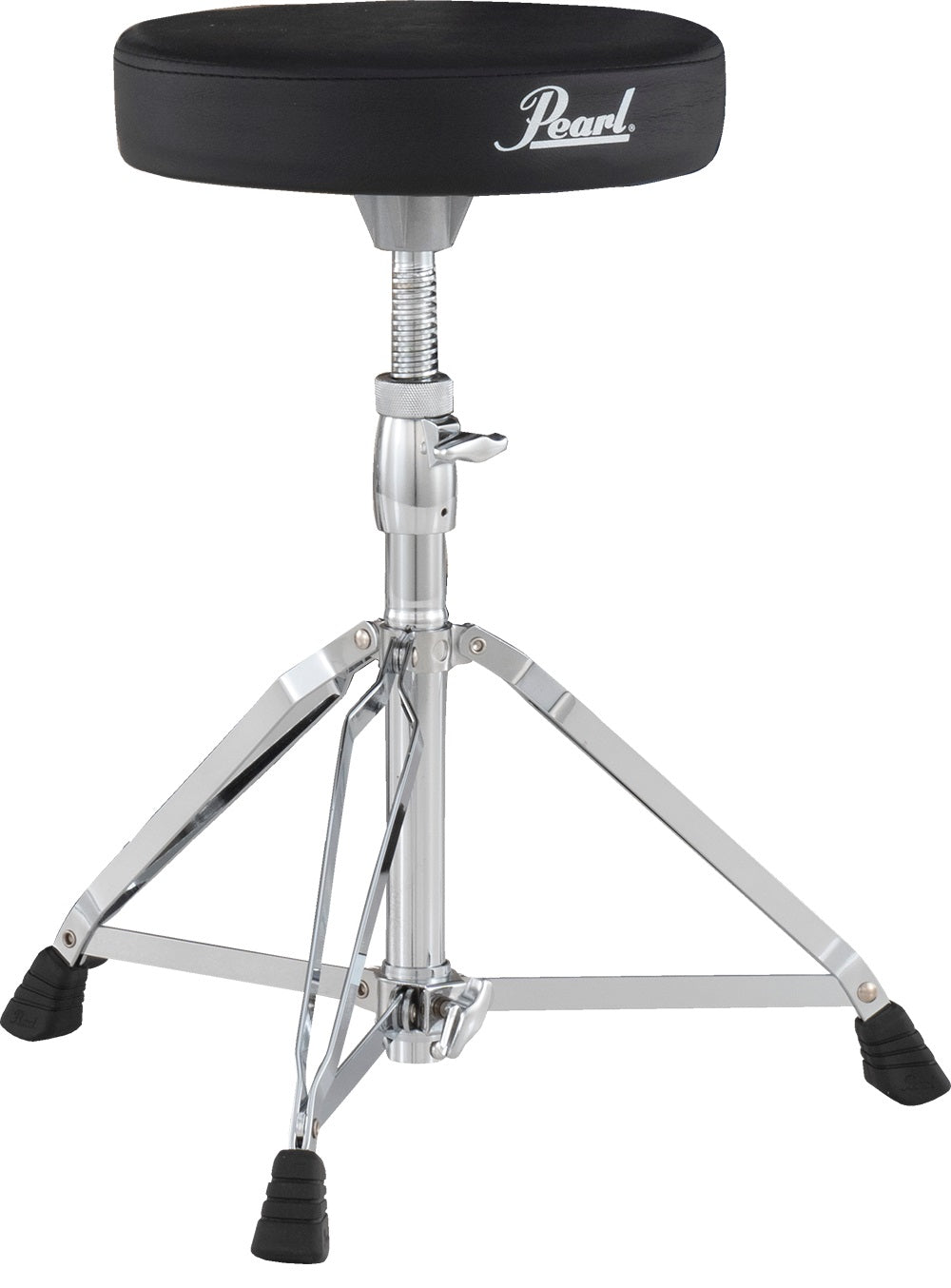 Pearl Roadshow 5-Piece Fusion (22/10/12/16) Drum Kit w/Hardware & Cymbals in Jet Black