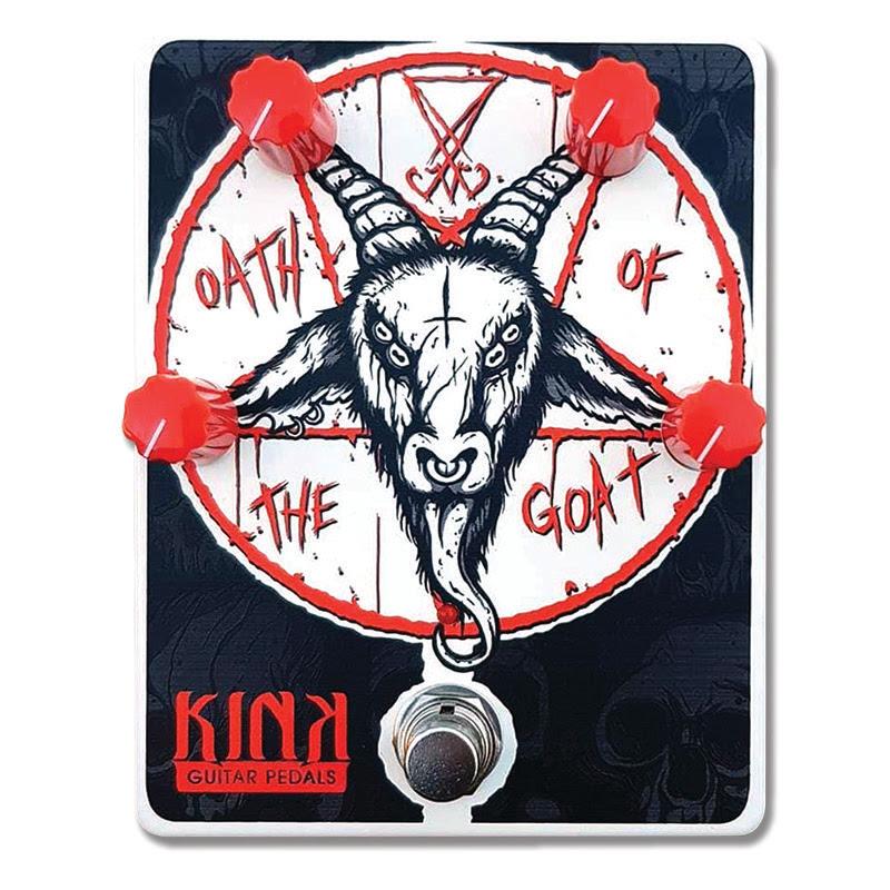 Kink Guitar Pedals Oath Of The Goat Distortion Pedal