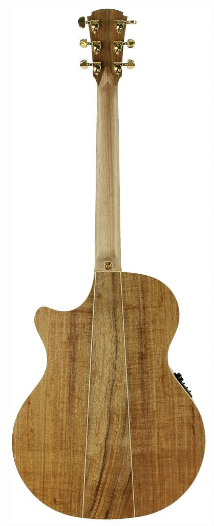 Cole Clark TL2EC-BLBL TL Thin Line Grand Auditorium in Natural Satin