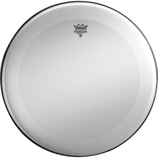 Remo 22" Powerstroke 3 Coated Nostripe Bass Drumhead