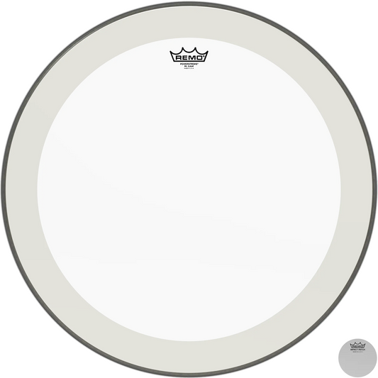 Remo 22" Powerstroke P4 Clear Bass Drumhead