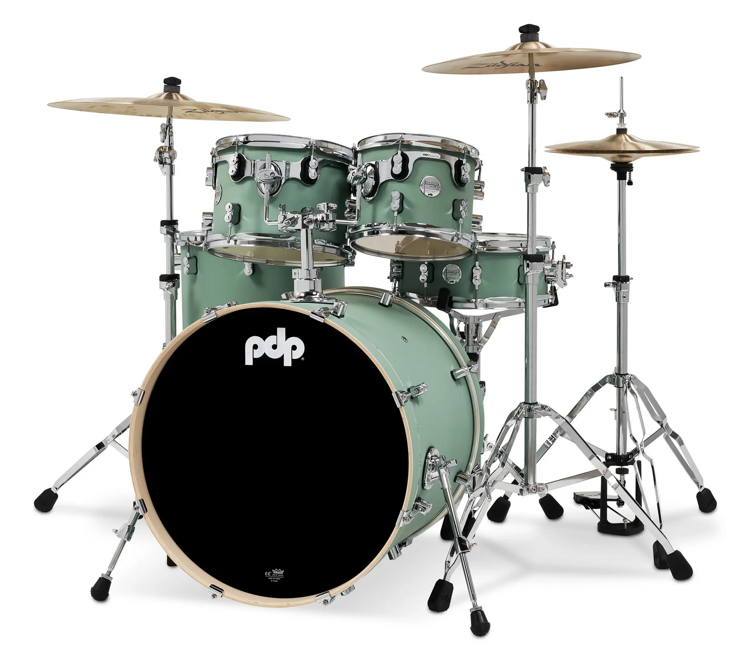 PDP Concept Maple Series 5-Piece Drum Kit Satin Seafoam