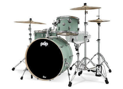 PDP Concept Maple Rock Kit 3 Piece Shell Pack in Satin Seafoam