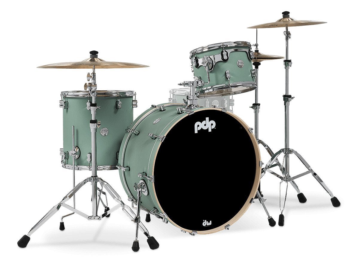 PDP Concept Maple Rock Kit 3 Piece Shell Pack in Satin Seafoam