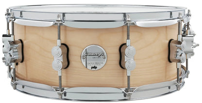 PDP Concept Series 5.5" x 14" Natural Lacquer Snare Drum