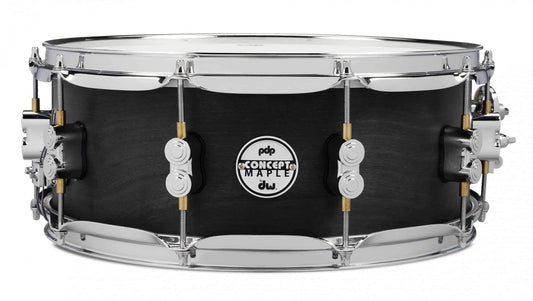 PDP Concept Series 5.5" x 14" Black Wax Snare Drum