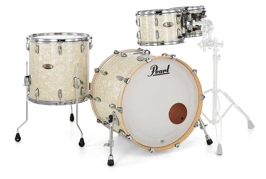 Pearl Session Studio Select Fusion Plus 4 Piece Drum Kit in Nicotine White Marine Pearl