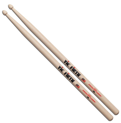 Vic Firth American Classic 2B Wood Tip Drumsticks