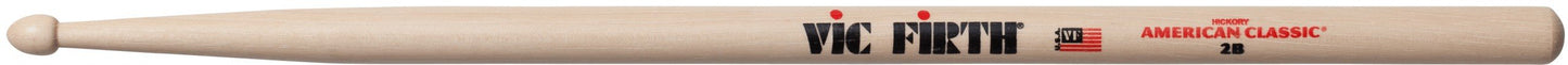 Vic Firth American Classic 2B Wood Tip Drumsticks