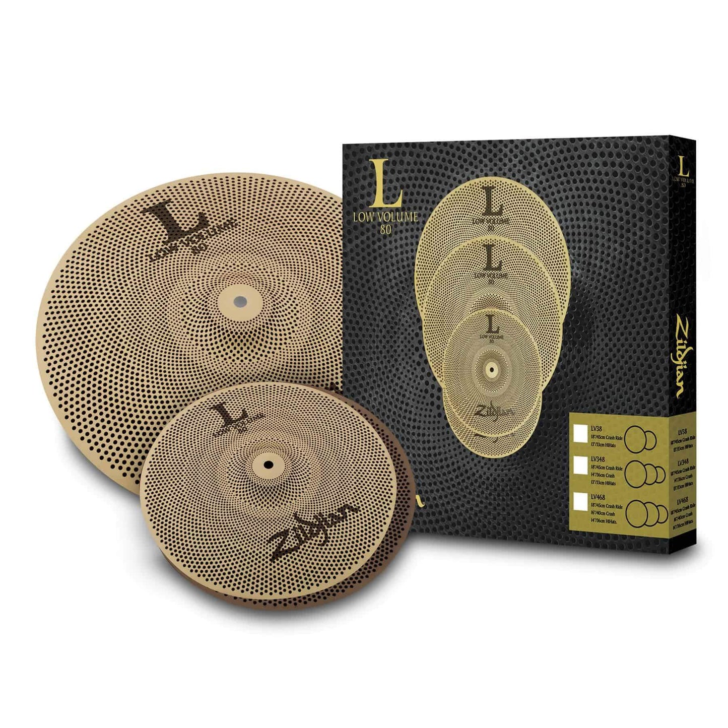 Zildjian L80 Low Volume Cymbal Pack