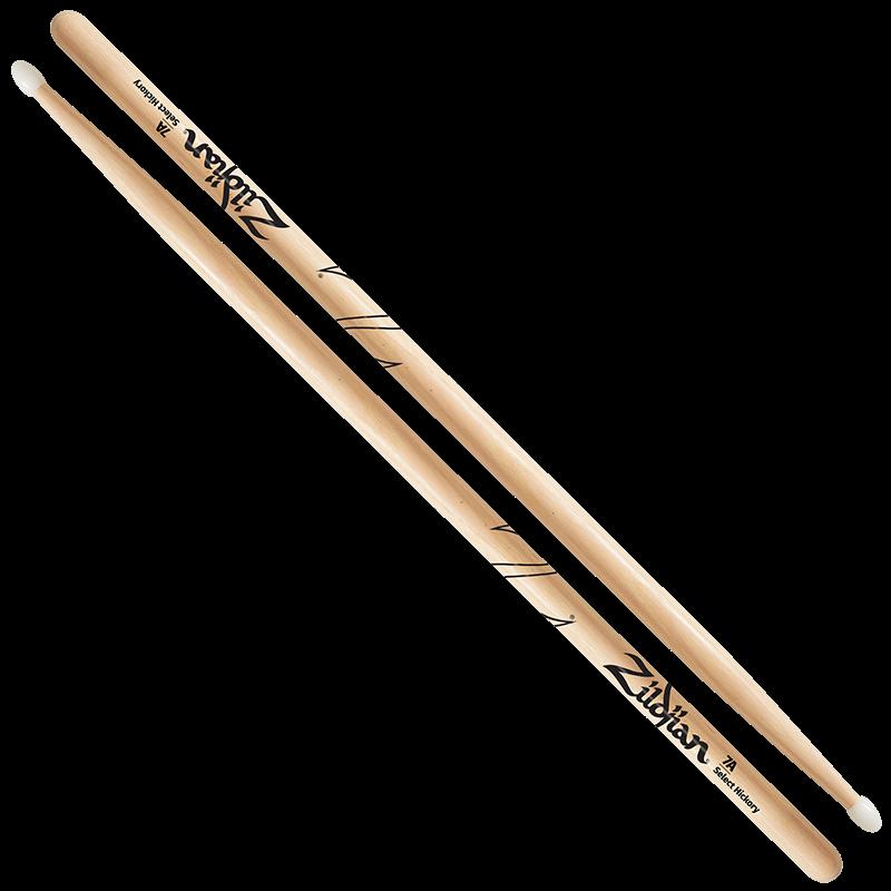 Zildjian Hickory 7A Nylon Tip Drumsticks