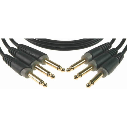 Klotz Pedal Patcher 60cm Patch Cable x 3 in Black
