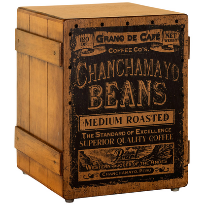 Pearl Primero Coffee Crate Cajon in Coffee Bean