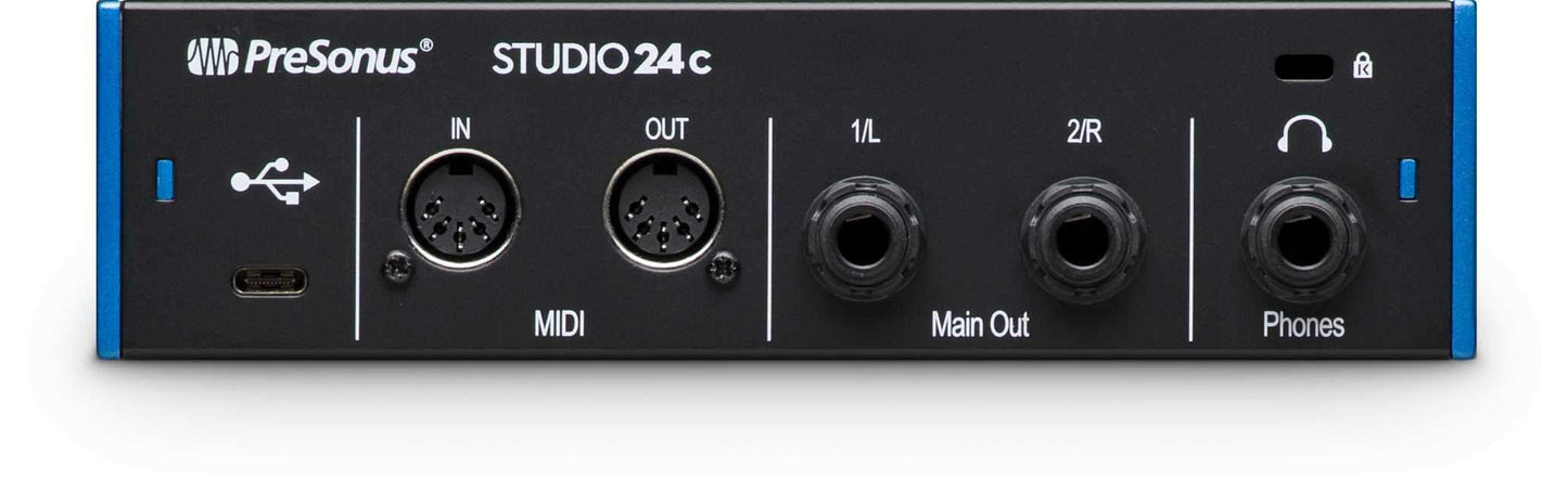 PreSonus Studio 24c USB C Audio Interface